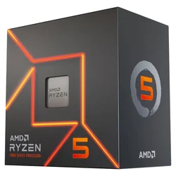 Procesador AMD Ryzen 5 7600 Socket AM5 6 Core 12 Hilos 3.8GHz y 5.1GHz Turbo Cache 38MB