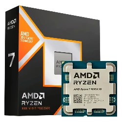 Procesador AMD Ryzen 7-9850X3D Socket AM5 8 Núcleos 16 Hilos 4.7GHz y 5.6GHz Turbo Cache 104MB