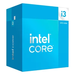 Procesador Intel Core i3-14100 Socket LGA 1700 4 Core 8 Hilos 3.5GHz y 4.7GHz Turbo Cache 12MB