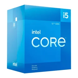 Procesador Intel Core i5-12400F Socket LGA 1700 6 Core 12 Threads 2.5GHz y 4.4GHz Turbo Cache 18MB