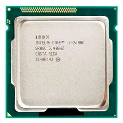 Procesador Intel Core i7-2600K Pull OEM Socket 1155 4 núcleos 8 hilos Caché 8 MB