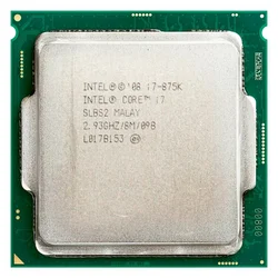 Procesador Intel Core i7-875K Pull OEM Socket LGA 1156 4 Núcleos 8 Hilos Caché 8MB