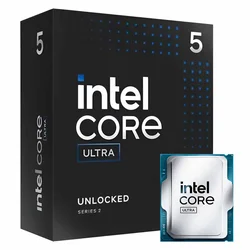Procesador Intel Core Ultra 5 245K Socket LGA 1851 14 Core 14 Threads 4.2GHz y 5.2GHz Turbo Cache 24MB