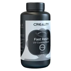 Resina UV Rápida 1Kg para Impresora 3D Creality - Plástico Gris