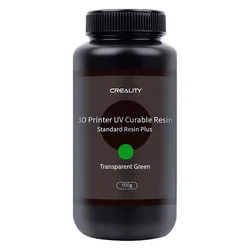 Creality Standard LCD Plus Resina 500 g para impresora 3D - Verde transparente