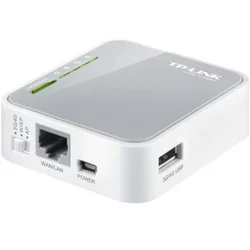 TP-Link TL-MR3020 Router Portátil WiFi 4G 300 Mbps - Blanco