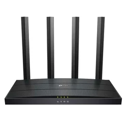 TP-Link Archer AX12 Router Bivolt Wi-Fi 6 Doble Banda AX1500 5 GHz 1201 Mbps - Negro