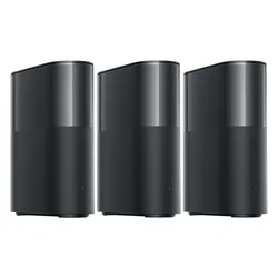 Router Xiaomi Mesh System BE3600 Pro US Paquete de 3 - Negro