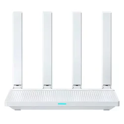 Router Xiaomi Mesh System WiFi Doble Banda AX3000T 5 GHz 2402Mbps Bivolt - Blanco