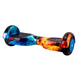 HYE Scooter Eléctrico 6.5'' Bluetooth LED Bolsa - Ice Flame