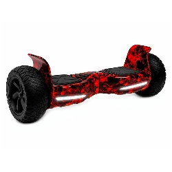 Patinete eléctrico Interbras 8,5" OFF Road Bluetooth LED - Ice Fire