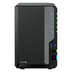 Synology DiskStation DS225 Servidor NAS Intel Celeron J4125 2 Bahías - Negro