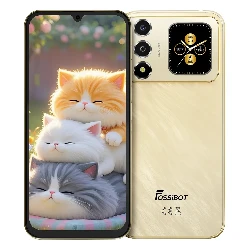 Smartphone Fossibot S7 128GB 4GB RAM Dual SIM Pantalla 6.9" - Oro