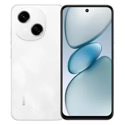 Smartphone Tecno Spark Go 1S KL4H 64GB 3GB RAM Dual SIM Pantalla 6.67" - Blanco
