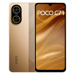Smartphone Xiaomi Poco C71 Global 64GB 3GB RAM Dual SIM Pantalla 6.88" USA - Oro