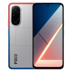 Smartphone Xiaomi Poco M7 4G Global 128GB 6GB RAM Dual SIM Pantalla 6.9" - Plata