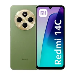 Smartphone Xiaomi Redmi 14C 256GB 8GB RAM Dual SIM Pantalla 6.88" Chino - Verde