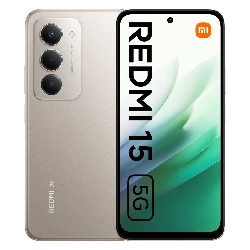 Smartphone Xiaomi Redmi 15 5G 128GB 4GB RAM Dual SIM Pantalla 6.9" Japonés - Gris (Caja Slim)