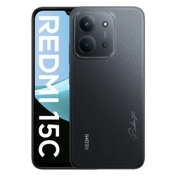 Smartphone Xiaomi Redmi 15C Global 128GB 4GB RAM Dual SIM Pantalla 6.9" - Negro