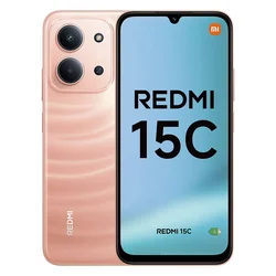 Smartphone Xiaomi Redmi 15C Global 256GB 8GB RAM Dual SIM Pantalla 6.9" - Naranja