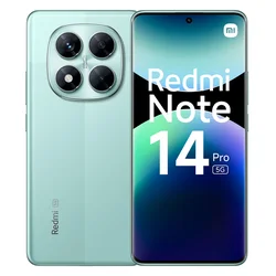 Smartphone Xiaomi Redmi Note 14 Pro 5G Global 256GB 8GB RAM Dual SIM Pantalla 6.67" - Verde