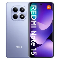 Smartphone Xiaomi Redmi Note 15 4G Global 256GB 8GB RAM Dual SIM Pantalla 6.77" - Púrpura