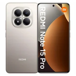 Smartphone Xiaomi Redmi Note 15 Pro 4G Global 256GB 8GB RAM Dual SIM Pantalla 6.77" - Titanio