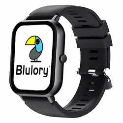 Reloj inteligente Blulory Glifo RS5 de 45 mm - Negro