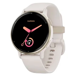Smartwatch Garmin Vivoactive 5 010-02862-11 - Blanco y Dorado