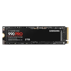 Samsung 990 Pro 2 TB NVMe PCIe Gen 4 SSD M.2 - V9P2T0B/AM