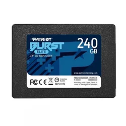 SSD Patriot Burst Elite de 240 GB y 2,5" SATA 3 - PBE240GS25SSDR