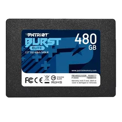 SSD Patriot Burst Elite 480GB 2.5" SATA 3 - PBE480GS25SSDR