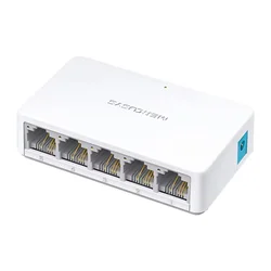 Mercusys MS105 Switch de Escritorio con 5 Puertos 10/100Mbps - Negro