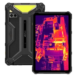 Tablet Ulefone Armor Pad 4 Ultra Thermal Version 5G Pantalla 10" 256 GB 8 GB RAM - Negro
