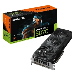 Tarjeta de vídeo Gigabyte Windforce SFF NVIDIA GeForce RTX-5070 12 GB GDDR7 - GV-N5070WF3-12GD