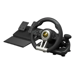 Volante y pedales PXN V3 Pro para PC / PS3 / PS4 / Xbox One / Xbox Series / Switch - Negro