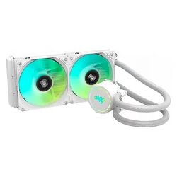 Enfriador de agua para procesador Aigo AC 240 RGB - Blanco