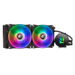 Enfriador de agua para procesador Redragon Effect X CCW-3000 RGB - Negro