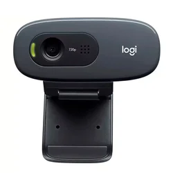 Logitech C270 HD Webcam 30 FPS Micrófono Integrado 960-000694 - Negro