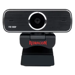 Redragon Hitman Webcam Full HD 30 FPS Micrófono integrado GW800-1 - Negro