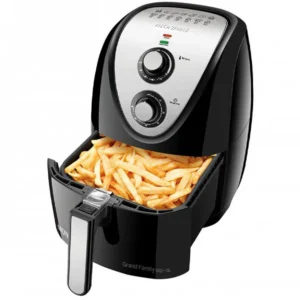 Freidora eléctrica Mondial Grand Family Inox AFN-50-BI 1.900 watts 220V ~ 50 60 Hz - Negra Plata
