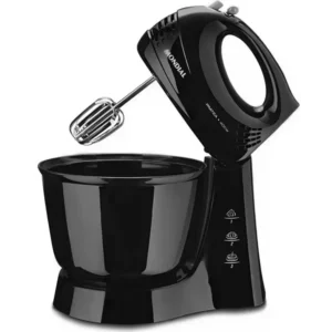 Mezclador Práctico Mondial B-44-B 3 Turbo Velocidad 400 vatios 220V ~ 50 60 Hz - Negro