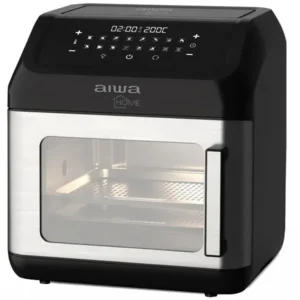 Freidora eléctrica + Forno Aiwa Home AWOT12 1.700 watts 12 Litros 220V ~ 50 60 Hz - Negro Plata