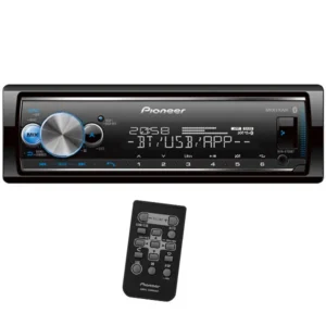 Toca Rádio Pioneer MVH-X700BT 4 de 50 watts RMS con Bluetooth y USB - Negro