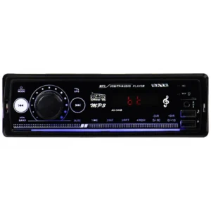 Toca Rádio Satellite AU-344B 4 de 50 watts con USB Bluetooh Auxiliar - Negro