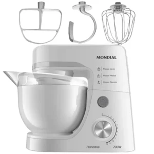 Mezclador Mondial BP-03-W 12 velocidades 700 vatios 220 V ~ 50 60 Hz - Blanco