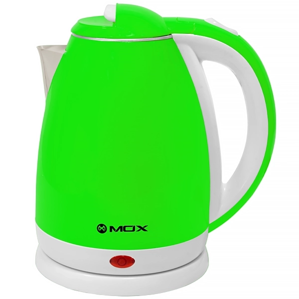Hervidor eléctrico MOX MO-EK23 2.000 watts 2 Litros 220 - 240 V ~ 50 60 Hz - Verde Blanco