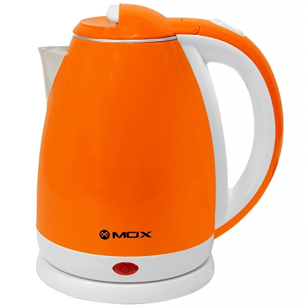 Hervidor eléctrico MOX MO-EK23 2.000 watts 2 Litros 220 - 240 V ~ 50 60 Hz - Naranja Blanco
