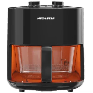 Freidora eléctrica MegaStar HAR270 1.200 watts 3 Litros 220V ~ 50 60Hz - Negra