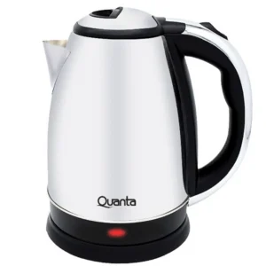 Hervidor eléctrico Quanta QTC700 1.500 watts 2 Litros 220V ~ 50 60 Hz - Plata Negra